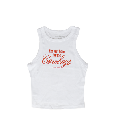 Here for the Cowboys Tank