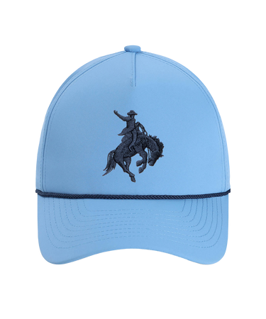 Buckin’ Rope Hat Blue