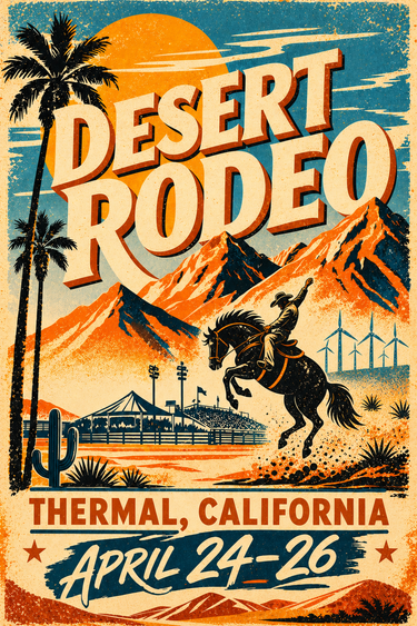 Desert Rodeo '26 Poster